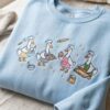 Embroidered Goose Baking Sweatshirt, Funny Baker Tee, Goose Chef Shirt, Baking Gift for Women