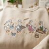 Embroidered Goose Baking Sweatshirt, Funny Baker Tee, Goose Chef Shirt, Baking Gift for Women