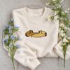 Capybara Lovers Embroidered Sweatshirt, Cozy Animal Crewneck, Nature Lovers Shirt, Gift For Girlfriend